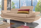 Sofa 2,5 "CORONA"  vokiška naturali oda www.bramita.lt 