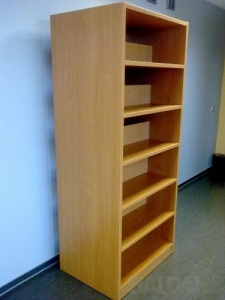 Dvipusė bibliotekos lentyna